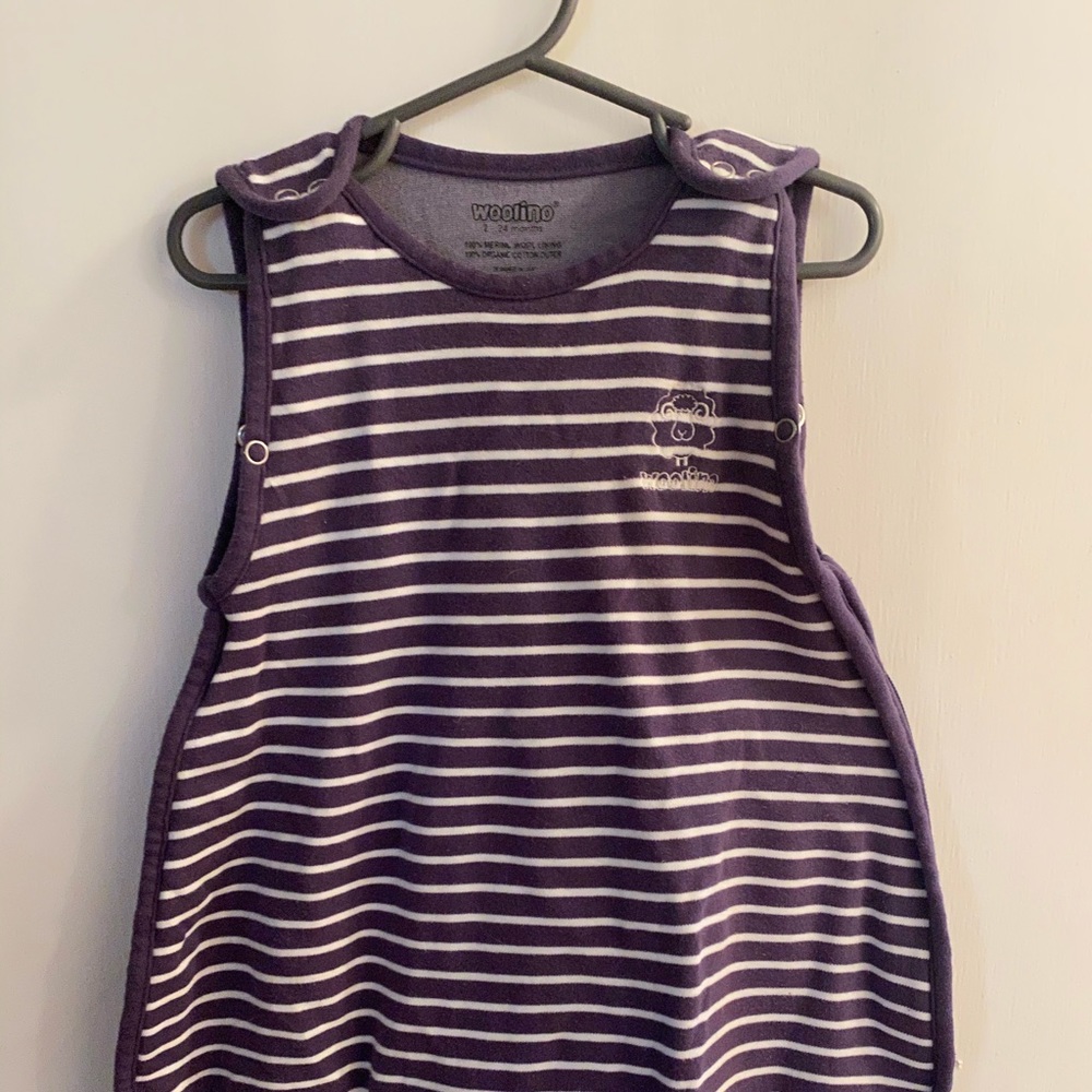 Purple Woolino Sleep Sack